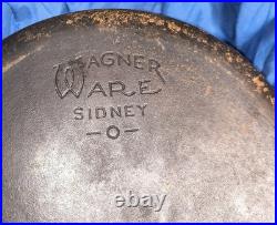 Vintage Wagner Drip Drop Baster Black Cast Iron. Roaster Pot 1268, Lid 1268 B