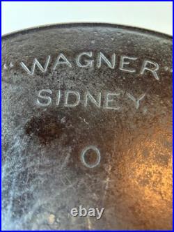 Vintage Wagner Sidney O Cast Iron