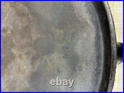 Vintage Wagner Ware #10 Cast Iron Griddle 12 Sidney O. Good Cooking Surface