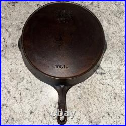 Vintage Wagner Ware #11 Cast Iron Skillet 12.5 Sidney O USA Pattern 1061A