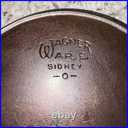 Vintage Wagner Ware #11 Cast Iron Skillet 12.5 Sidney O USA Pattern 1061A