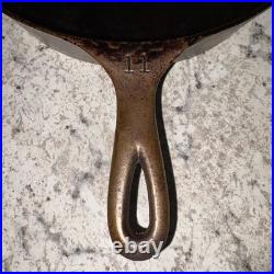 Vintage Wagner Ware #11 Cast Iron Skillet 12.5 Sidney O USA Pattern 1061A
