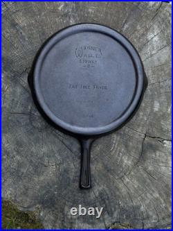 Vintage Wagner Ware 1102A Cast Iron Fat Free Fryer