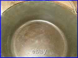 Vintage Wagner Ware Cast Iron Roaster Dutch Oven Pot 1268 C with o'brien Lid