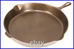 Vintage Wagner Ware / Griswold No 14 Cast Iron Skillet Ex Restored Cond