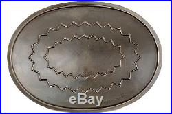 Vintage Wagner Ware No 9 (1289) Cast Iron Oval Roaster and (269) Aluminum Trivet