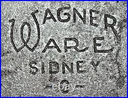 Vintage Wagner Ware Sidney -0- Square Cast Iron Skillet, 1218 B, 1922-1935