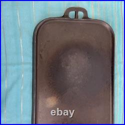 Vintage Wagner Ware Sidney Long Griddle 1149 Cast Iron