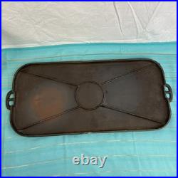 Vintage Wagner Ware Sidney Long Griddle 1149 Cast Iron