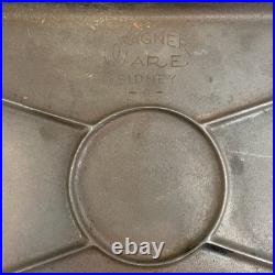 Vintage Wagner Ware Sidney Long Griddle 1149 Cast Iron