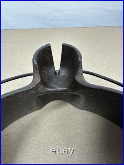 Vintage Wagner Ware Sidney No 8 Cast Iron Waffle Maker With High Base 1910 READ