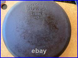 Vintage Wagner Ware Sidney -O- 1268 Cast Iron Dutch Oven With Lid 1268 A