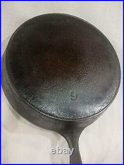 Vintage Wapak #9 Cast Iron Skillet-Very Nice