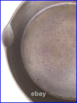 Vintage cast iron Wardway skillet 1434 11 3/4 refurbished and seasoned