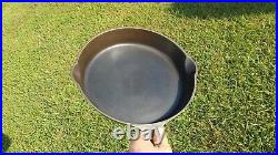 Vintage victor griswold no. 8 cast iron skillet EXCELLENT restored condition