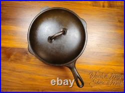 Vollrath #8 Vintage Restored Cast Iron Chicken Fryer Skillet with Marked Lid