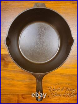 Vollrath #8 Vintage Restored Cast Iron Chicken Fryer Skillet with Marked Lid Vollrath #8 Vintage Restored Cast Iron Chicken Fryer Skillet with Marked Lid