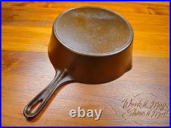 Vollrath #8 Vintage Restored Cast Iron Chicken Fryer Skillet with Marked Lid