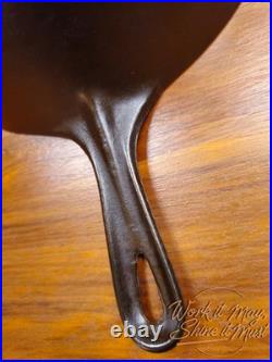 Vollrath #8 Vintage Restored Cast Iron Chicken Fryer Skillet with Marked Lid