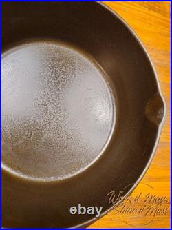 Vollrath #8 Vintage Restored Cast Iron Chicken Fryer Skillet with Marked Lid