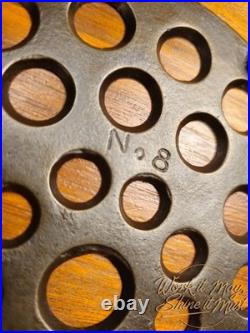 Vollrath #8 Vintage Restored Cast Iron Dutch Oven 3-Piece (Base, Trivet, Lid)