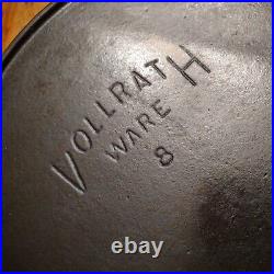 Vollrath Ware #8 Cast Iron Skillet, circa 1920-1940