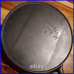 Vollrath Ware #8 Cast Iron Skillet, circa 1920-1940