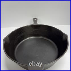 Vollrath Ware Deep Chicken #8 Cast Iron Pan & Lid 1920-1950