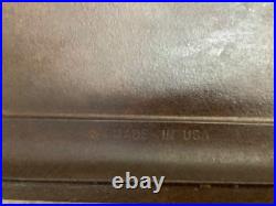 Vtg Cast Iron 10 Qt Wildlife Series Oval Dutch Oven, (missmatched Top & Bottom)