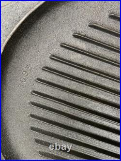 Vtg Cast Iron Deep Fish Fryer 3060 SPORTSMAN COVER GRIDDLE LID 3093 USA