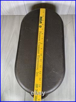 Vtg Cast Iron Deep Fish Fryer 3060 SPORTSMAN COVER GRIDDLE LID 3093 USA