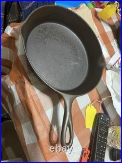 Vtg Chicago Favorite Cook Ware #8 Cast Iron Skillet With Heat Ring