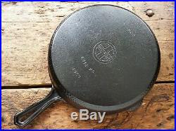 Vtg GRISWOLD Cast Iron HAMMERED Deep SKILLET Frying Pan & LID # 8 Ironspoon