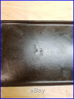 Vtg Griswold 1108 Cast Iron Family Grill No 18 Erie PA USA Cookie Sheet Flat