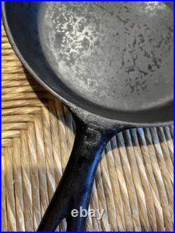Vtg Griswold #5 Cast Iron Skillet Lg Block Logo Double Spout Rare Early