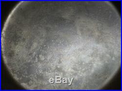 Vtg Griswold #9 Cast Iron Skillet Frying Pan Large Slant Logo 710-xi Heat Ring