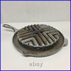Vtg Griswold Cast Iron Double Broiler 875 876 Erie PA USA Rare USA Pan