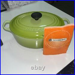 Vtg LE CREUSET 23 Cast Iron Dutch Oven Never Used