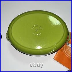 Vtg LE CREUSET 23 Cast Iron Dutch Oven Never Used