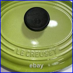 Vtg LE CREUSET 23 Cast Iron Dutch Oven Never Used