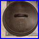Vtg Rare Spoutless Griswold #9 Dutch Oven Lid Button Logo