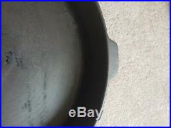 Vtg. Wagner/griswold #14 Skillet With Heat Ring Restored And Seasoned