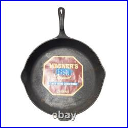 Vtg Wagner's 1891 Original 13 3/8 Cast Iron Cookware Skillet Made in U. S. A