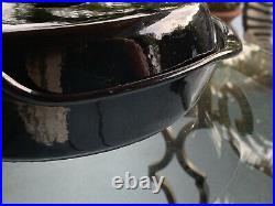 W. Rosenlew Finland Black Cast Iron Skillet & Lid By Timo Sarpaneva Vintage MCM