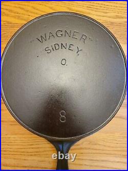 WAGNER #8 cast iron skillet with heat ring
