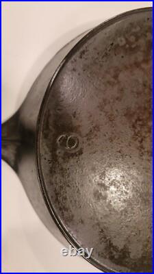 WAGNER Sidney 0 No. 9 Cast Iron Skillet with Heat Ring