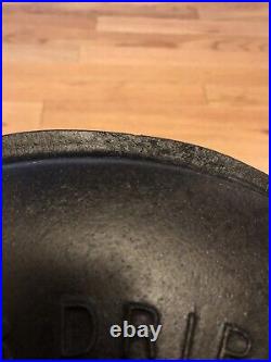 WAGNER WARE #10 Cast Iron DRIP DROP Raised Letter Skillet Cover 1070 RESTORED