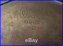 WAGNER WARE CAST IRON SKILLET #13 Model 1063 Very RARE
