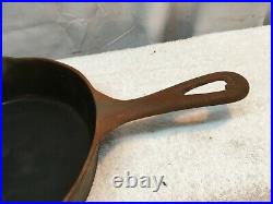 WAPAK No. 6 Cast Iron Skillet with Heat Ring Sits Flat