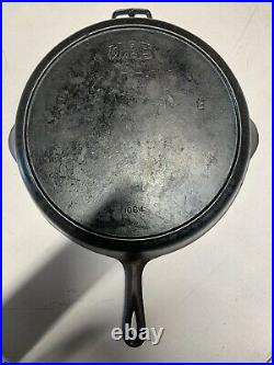 Wagner #14 -1064 Very Large Double Handle Cast Iron Skillet-Heat Ring-Beautiful